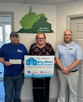 Donation to Big Blue Teen Center