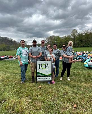 Group of PCB Team member volunteering