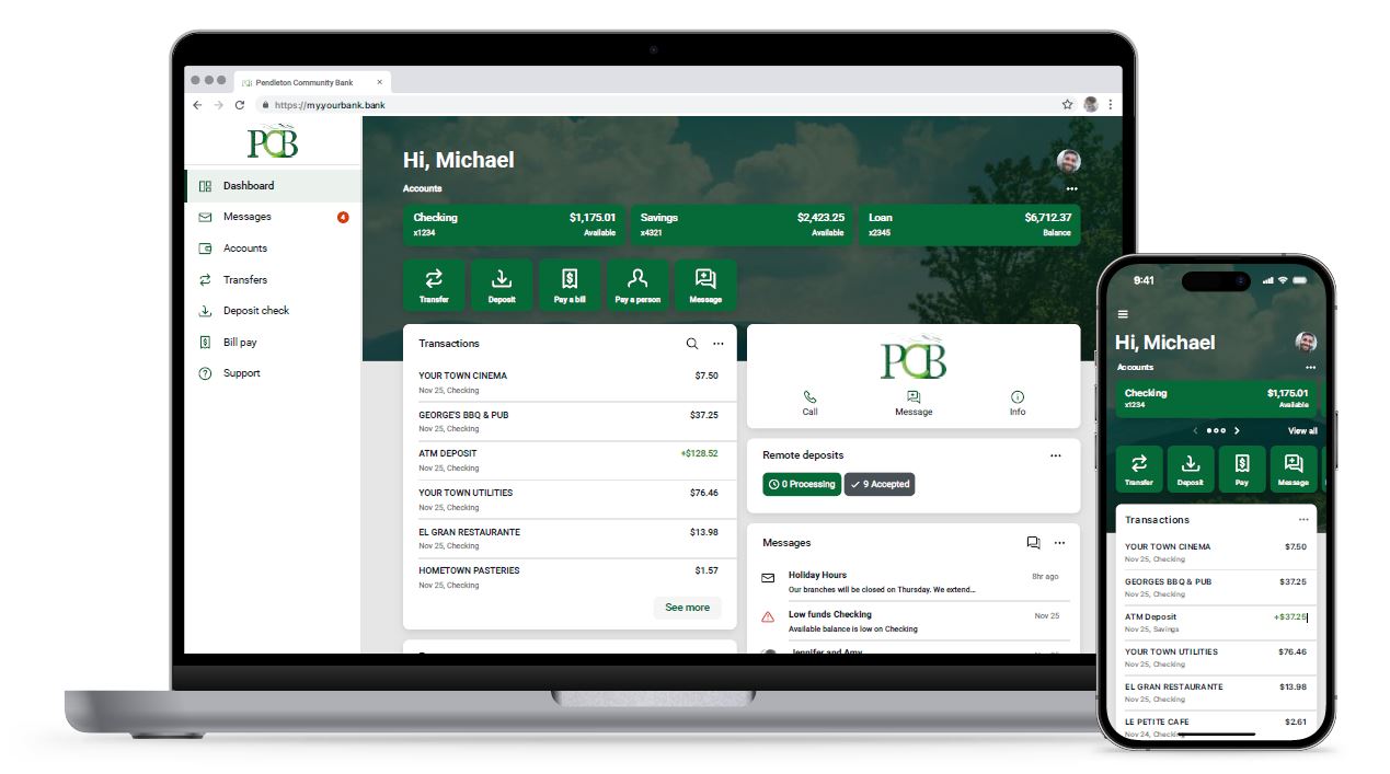New online and mobile banking