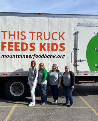 Mountaineer Food Bank Volunteering